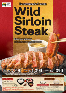 Wild Sirloin Steak