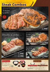 Steak Combos